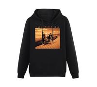 BASLIL TOAST brunch Blue Oyster Cult Curse of The Hidden Mirror Men Printed Pullover Hoodies Black S