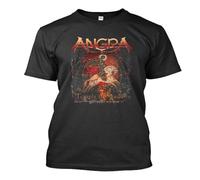 BASLIL TOAST brunch Cassius Angra Temple of Shadows Power Metal Brazillian Band T Shirt Black M