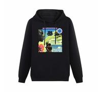 BASLIL TOAST brunch Long Sleeve Hooded Sweatshirt Candice Odelia Miles Davis Bitches Brew Long Sleeve Sweatshirts XXL