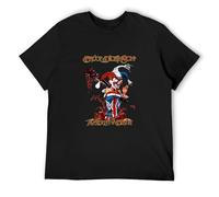 BASLIL TOAST brunch Men's Bruce Dickinson Accident of Birth 1997 Jester Album Cover T-Shirts Black M