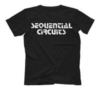 BASLIL TOAST brunch Men's FP Sequential Circuits 100% Cotton Retro Synth Pro One Prophet 5 10 T-Shirts Black XXL