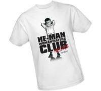 BASLIL TOAST brunch Men's He Man Woman Haters Club President Little Rascals Adult T Shirt T-Shirts White 3XL