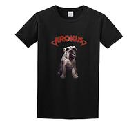 BASLIL TOAST brunch Men's Krokus Dirty Dynamite Pop Album Cover Custom Cotton T Shirt Black XL