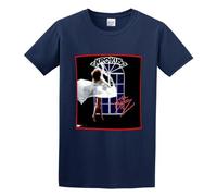 BASLIL TOAST brunch Men's Krokus The Blitz Album Cover Cotton T Shirt Navy 3XL