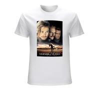 BASLIL TOAST brunch Men's Legends of The Fall Movie Cotton Black Size S to 3XL Cult Movie Poster T-Shirts White XXL