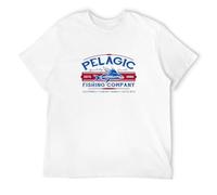 BASLIL TOAST brunch Men's Pelagic Fishing T-Shirts White XXL