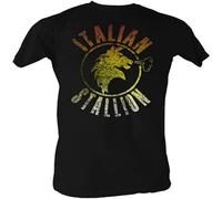 BASLIL TOAST brunch Men's Shirt Italian Stallion T Shirt T-Shirts Black S
