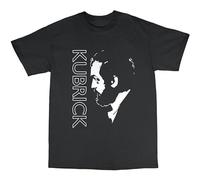 BASLIL TOAST brunch Men's Stanley Kubrick Cotton T-Shirts Black M