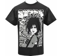 BASLIL TOAST brunch Mens T-Shirt Siouxsie Sioux & The Banshees Post Punk Goth Gig Flyer Black 3XL