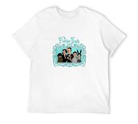 BASLIL TOAST brunch Men's The Belcher Family Bobs Burgers Bob Addams Family T-Shirts White L
