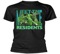 BASLIL TOAST brunch Men's The Residents 'Meet The Residents' T Shirt Black L
