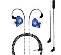 BASN couteurs intra-auriculaires pour musiciens, audiophiles, batteurs, Bsinger Pro, couteurs isolation phonique avec double pilote, son dyna