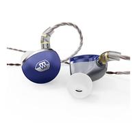 BASN MTPro Écouteurs intra-auriculaires Planar HiFi IEM 14,5 mm avec processus CNC et câble en cuivre monocristal Litz OCC à 4 conducteurs pour musiciens (bleu marine)