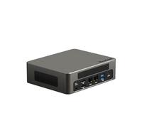 BASOARO BAM9 Mini PC, Core i7-1360P de 13e Génération, 64GB RAM 512GB SSD Mini PC de Jeu, 2 RJ45 LAN, Triple écran HD DP Type-C, WiFi 6 BT 5.2, Mini Ordinateur de Bureau pour la Maison/Bureau/École