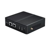 BASOARO Mini Ordinateur Win 11 Pro, Mini PC RS232, Micro Ordinateur J6412 de 12e Génération, 16GB RAM 128GB SSD, Gigabit Ethernet, 2 RS232 COM, 2 HD DP Triple Affichage, WiFi, Mini PC Ubuntu