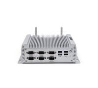 BASOARO Mini PC Industriel Win 10 PC de Bureau sans Ventilateur Core i7 4500U, 8GB RAM 512GB SSD, 2 Gigabit Ethernet, Double écran HD VGA, RS232/RS485 COM, 4 USB3.0, 4 USB2.0, WiFi, BT
