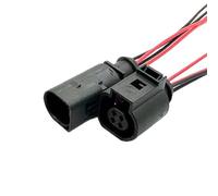 BASPHHH Connecteur capteur Voiture Compatible avec VW 4 Broches 1,5 Mâle Femelle Connecteurs Automobiles Étanches pour Capteur De Température Et De Pression d'eau 4B0973712 4B0973812(2pcs Male Fmale)