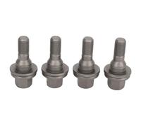 BASPHHH écrou Jante Compatible avec Peugeot pour 206 1998-2016 pour 208 2012-2018 Boulons de Roue hexagonaux 17 mm 003549817 Écrous de Pneu Goujons Écrous de Roue Boulons