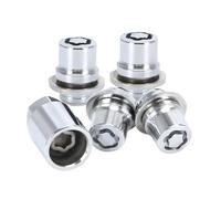 BASPHHH écrou Jante Compatible avec Toyota pour Camry 2015-on pour C-HR 2018-on 33MM Hauteur Écrous de Roue de Verrouillage Ensemble M12 x 1,5 00276-00900 PT27648100