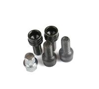 BASPHHH écrou Jante Compatible avec VW pour Beetle 1999-2010 Boulons de Roue de Voiture Écrou 8D0601139F