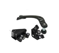 BASPHHH Galet Porte coulissante Compatible avec Nissan pour PRIMASTAR 2002-2014 7700312012 7700312372 77002370 Guide Rouleau Porte Coulissante Droite(3pcs)