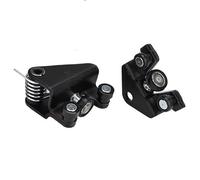 BASPHHH Galet Porte coulissante Compatible avec Trafic II 2001-2014 7700312372 7700312012 44 09 253S Charnière À Rouleau Porte Coulissante(Pair)