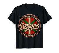 Basque L'Original Le Vrai L'Unique Humour Pays Basque Cadeau T-Shirt