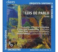 Basque Music Collection, Vol.11. de Pablo : Œuvres Orchestrales. Tamayo