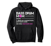 Bass Drum Mom Noun Same As A Normal Mom Just Much Cool See Sweat à Capuche