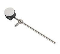 Bass Drum Pedal Beater, Drum Pedal Mallet Replacement, Universal Single Double Pedal Hammer Head with Metal Core and Plastic Shell, Glossy Finish for Percussionists