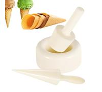 BASS EIST EFFE - formes de gaufres de glace | SILIC DE MACE | Dispositif de cuisson 'audition de gaufres | Assistant de cuisine pour les desserts faits maison avec prise ergonomique pour les fêtes et