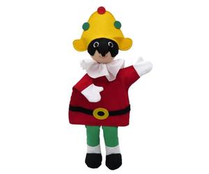 Bass et Bass Marionnette Polichinelle 33 Cm - Fabriqué en Europe - Jouet d'Hier