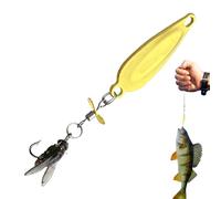 Bass Fishing Lures | Soft Bass Lures with Rotating Tail,Realistic Swimbait Fly Fishing Equipment for Sea Kayak River Ice Freshwater Saltwater Enthusiasts Men Angler Beginners Crappie