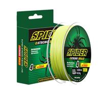 Bass Fishing Wire - High Strength 328FT PE Line with Anti-Fray Coating, Thin Smooth for Fast Casting | Long Distance Durable Fishing Cord Suitable for Freshwater Saltwater River Sea La