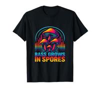 Bass Grow in Spores EDM Design T-Shirt
