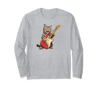 Bass Guitar Cat Jazz Rock Metal Music Blues Kitty Manche Longue