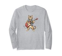 Bass Guitar Cat Jazz Rock Metal Music Blues Kitty Manche Longue