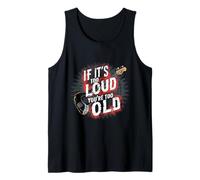 Bass Guitar - If It's Too Loud You're Too Old Débardeur