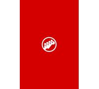 Bass Guitar Staff Notebook - Red Cover Music Manuscript Book: 4x6” Pocket-Size Music Staff Journal with 192 Blank Pages | White Line Bass Head Design ... Songwriting, Practice, and Music Theory Notes