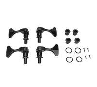 Bass Guitar Tuning Keys 20: 1 Ratio Gear Style Open Style Zinc Alloy Torner Pegs Remplacement pour Jazz Bass Guitar Bass Bass Bass 4 String