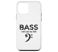 Bass - I Won't Cause Any Treble (Noir Vintage) Bassiste Coque pour iPhone 12 Mini