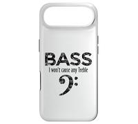 Bass - I Won't Cause Any Treble (Noir Vintage) Bassiste Coque pour iPhone Air