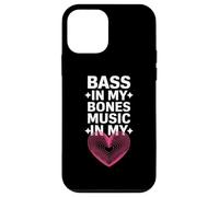 BASS IN MY BONES MUSIC IN MY HEART Coque pour iPhone 12 mini