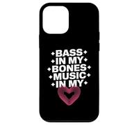 BASS IN MY BONES MUSIC IN MY HEART Coque pour iPhone 12 mini