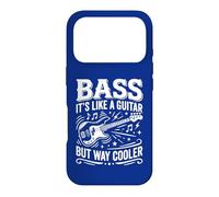 Bass It's Like Guitar But Way Cooler - Guitare Basse Basse Coque pour iPhone 17 Pro
