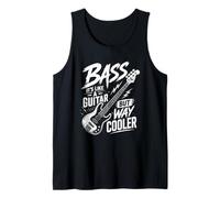 Bass It's Like Guitar But Way Cooler - Guitare Basse Basse Débardeur