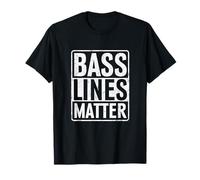 Bass Lines Matter Guitariste basse Bassiste EDM T-Shirt