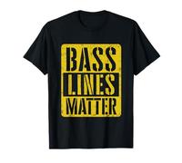 Bass Lines Matter Guitariste basse Bassiste EDM T-Shirt