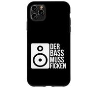 Bass Must Fuck drôle Cadeau Techno Festival Coque pour iPhone 11 Pro Max