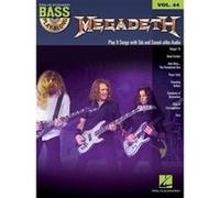 Bass Play-Along Vol.44 Megadeath + Cd